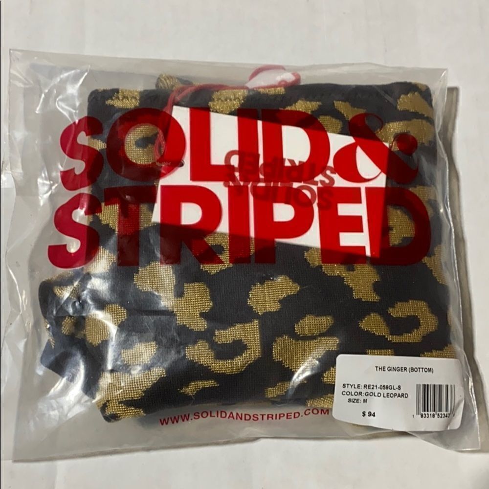LSOLID & STRIPED - Gold Leopard Ginger Bottom - Picture 5 of 7